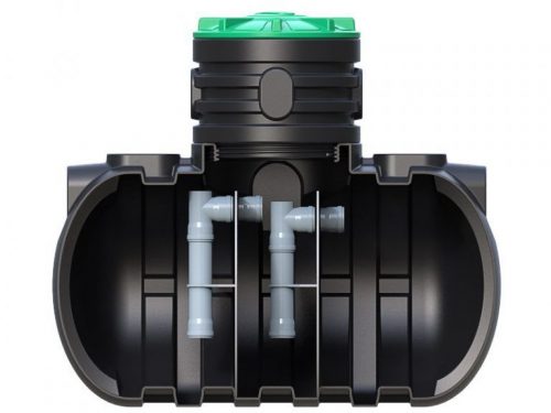 трехкамерный септик